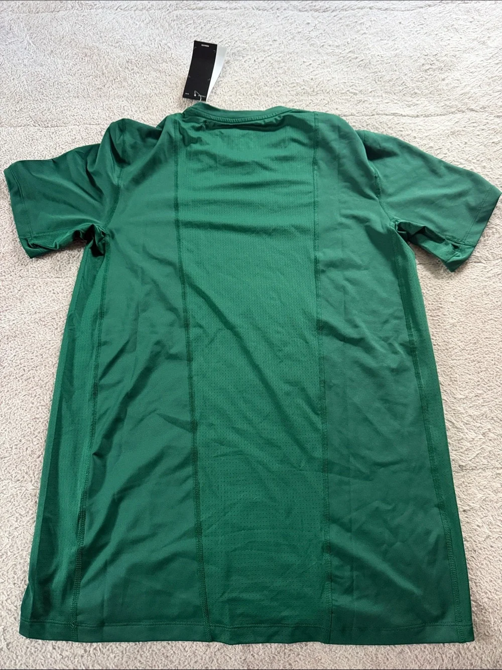 Adidas Men’s Forest Green Tech Fit Athletic Tee